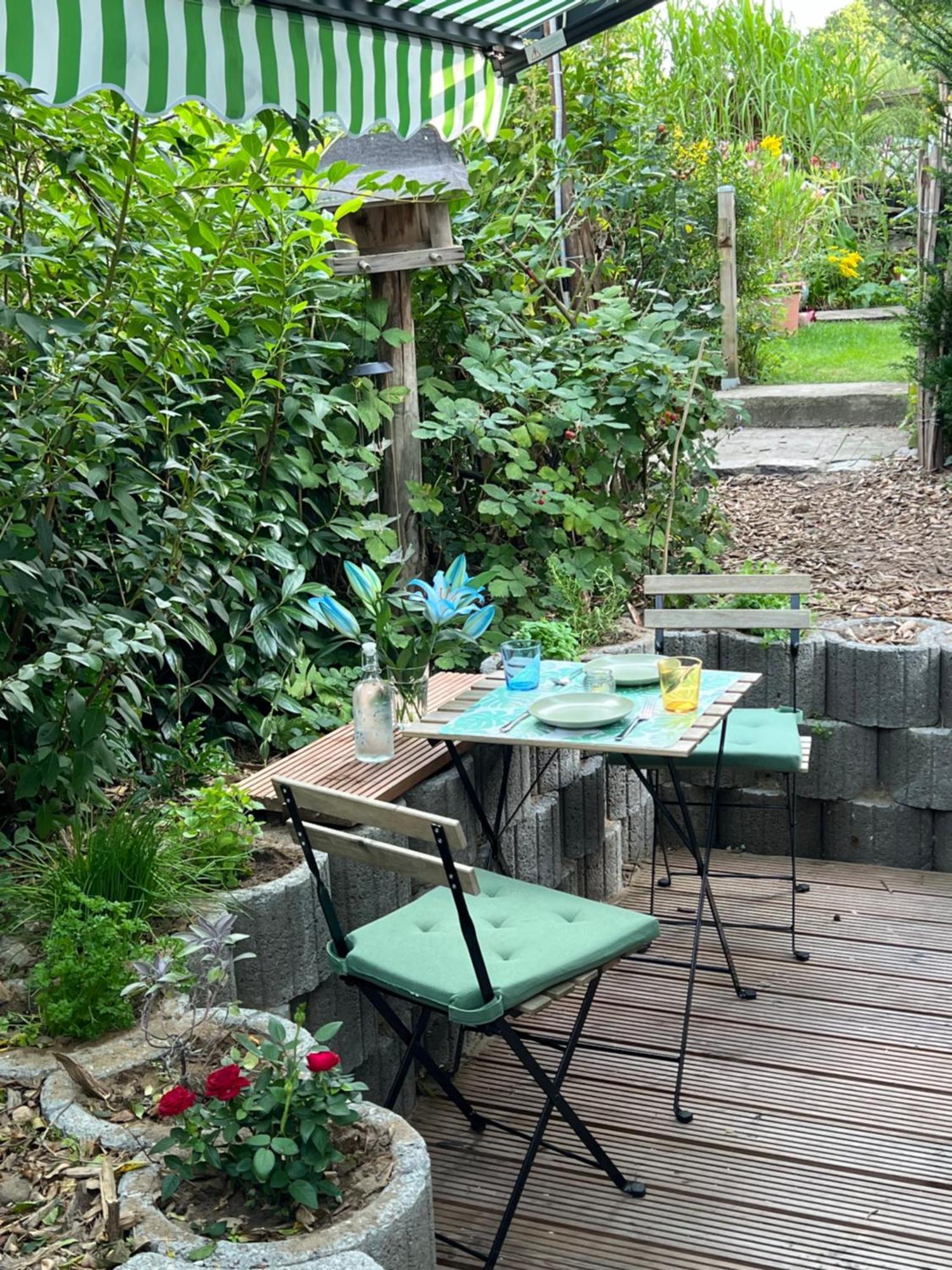 Ferienwohnung Green Garden Berlin Bagian luar foto